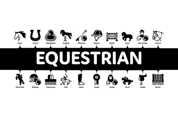 Streamlining Equestrian Design with Minimal Vector Assets
