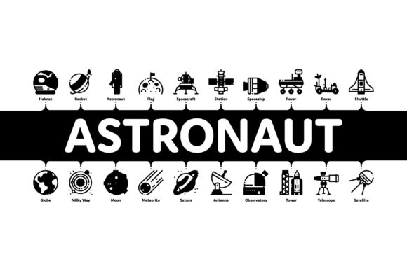Visualizing Space Technology: The Strategic Value of Astronaut Equipment Minimal Infographics